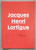 Foam # Jacques Henri LARTIQUE # 2007, mint-