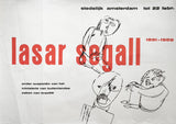 Stedelijk Museum , Willem Sandberg # LASAR SEGALL # poster, 1959, B--/C+