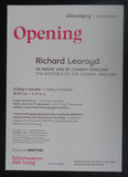 Fotomuseum Den Haag # RICHARD LEAROYD # 2019, invitation , Mint