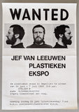 Atelier 8 # JEF VAN LEEUWEN, Wanted # poster, 1969, B