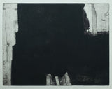 Guillaume Le Roy # ORIGINAL ETCHING, Abstract composition # 1981, vg+