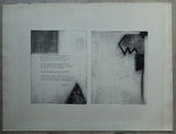 Guillaume Le Roy # VAN COLLEM # 2 etchings, 1981, nm--