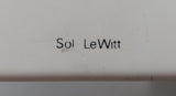 Sol LeWitt # Eight Original SILKSCREENS #all numbered /signed , MACERATA, 1972