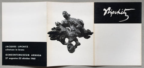 Gemeentemuseum Arnhem # JACQUES LIPCHITZ # 1960, nm+