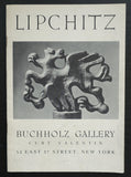 Buchholz Gallery / Curt Valentin # LIPCHITZ # 1948, mint-