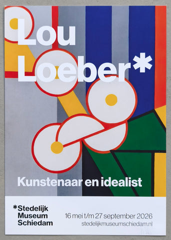 Stedelijk Museum Schiedam # LOU LOEBER # invitation, 2026, mint