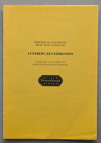 Museum Kranenburgh # LUCEBERT # 1995, mint-