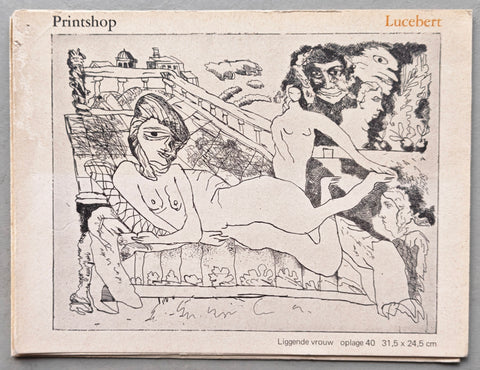 Printshop # LUCEBERT # Leporello, 1974, vg++