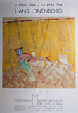 Museum Abteiberg # HANS LÜNENBORG # poster, 1984, B-