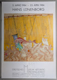 Museum Abteiberg # HANS LÜNENBORG # poster, 1984, B-