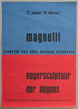 H. Rademaker, van Abbemuseum # MAGNELLI / DOGON # ca. 1955, poster, B