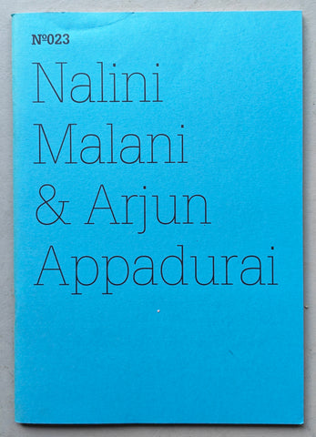Documenta # NALINI MALANI & ARJUN APPADURAI # 2012, mint
