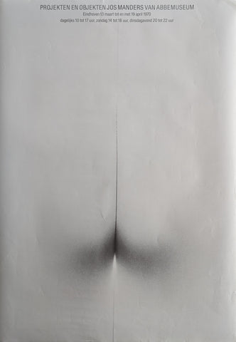 van Abbemuseum # JOS MANDERS # poster, 1970, A-