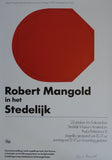 Stedelijk Museum, Wim Crouwel # ROBERT MANGOLD # poster, signed , mint-
