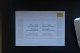 Gemeentemuseum Den Haag # WILLEM MARIS/ HAN SINGELS # INVITATION, 2012, mint