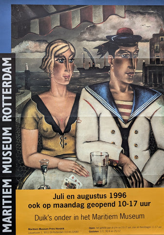 Maritiem Museum # R.KIMPE, Zeemanspaar # poster, 1996, B-
