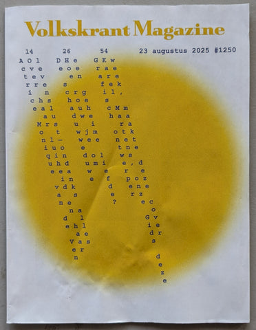 Volkskrant magazine # KAREL MARTENS # cover + interview, nm+