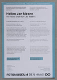 Fotomuseum Den Haag #HELLEN VAN MEENE # invitation, 2015, mint