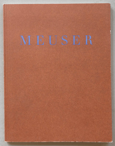 Kunsthalle Zurich # MEUSER # 1991, nm+