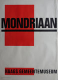 Paul Schuitema, Haags Gemeentemuseum # MONDRIAAN # 1972,A0 , large,  poster, B++
