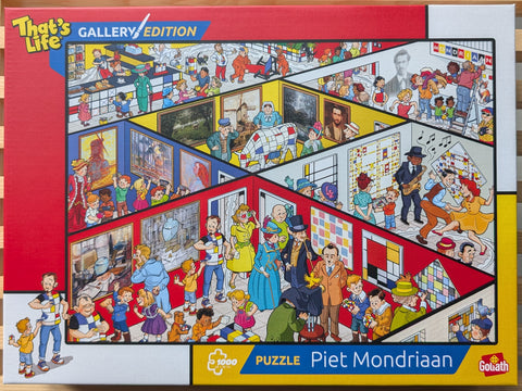 Piet Mondriaan / Mondrian # JIG SAW PUZZLE # 1000 pcs, mint