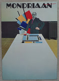 Haags Gemeentemuseum, TEL design # MONDRIAAN # poster, 1972, B++/A--