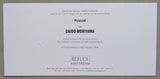 Reflex Amsterdam # DAIDO MORIYAMA # invitation, 2008, mint-