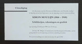 Museum Drenthe # SIMON MOULIJN # invitation, 1989, nm+