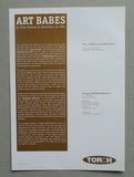 Torch # DAAN SAMSON # Art Babes, invitation, 2011, mint