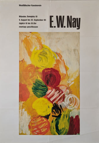 Westfallischer Kunstverein # W.A. NAY # poster , 1985, B-