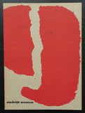 Stedelijk Museum , Sandberg # 9 JAAR, red version # 1954, mint