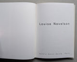 galerie Daniel Gervis # LOUISE NEVELSON # 1967, nm+
