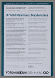 Fotomuseum Den Haag # ARNOLD NEWMAN # 2012, invitation, mint