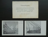 Stedelijk Museum #  W.O.J. NIEUWENKAMP # invitation + 2 cards, scarce, 1934, nm-