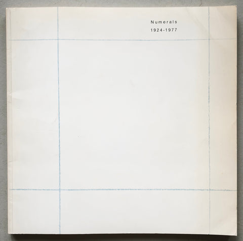 Leo Castelli gallery , Carl Andre, Brouwn ao # NUMERALS 1924-1977 # 1978, nm-