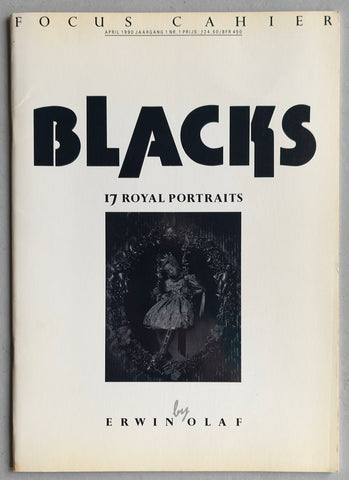 Erwin Olaf , Focus cahier # BLACKS # 1990, nm