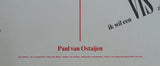 Paul van Ostaijen # VERS 4 # poster, Polak &van Gennep, ca, 1975, nm-