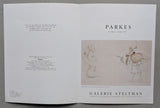 galeie Steltman # MICHAEL PARKES # invitation, 1991, mint