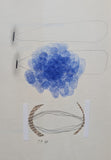 Jurgen Partenheimer # IWORU # + original drawing, edition of 10 copies/signed ,1987, Mint-