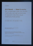 Kunstmuseum Den Haag # A.R. PENCK # invitation, 2020, mint