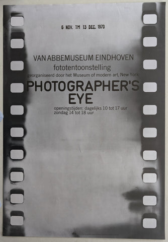 van Abbemuseum # PHOTOGRAPHERS EYE # poster , 1970, A