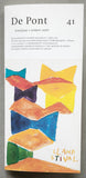 de Pont # RENE DANIELS # folder, announcement, 2007, mint
