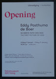 Fotomuseum Den Haag # EDDY POSTHUMA DE BOER # invitation, 2020, mint