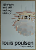 Louis Poulsen # ARTICHOKE, 150 years # poster, mint-