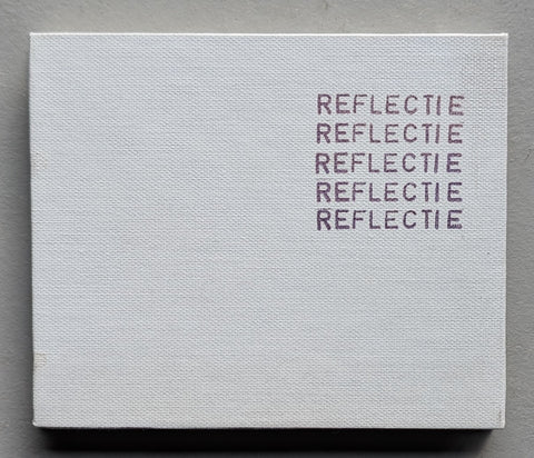 Leporello # REFLECTIE # ed. 25, numb and signed