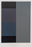 Richard Bell # COMPOSITION, screen print # 1990, signed/numbered, Mint