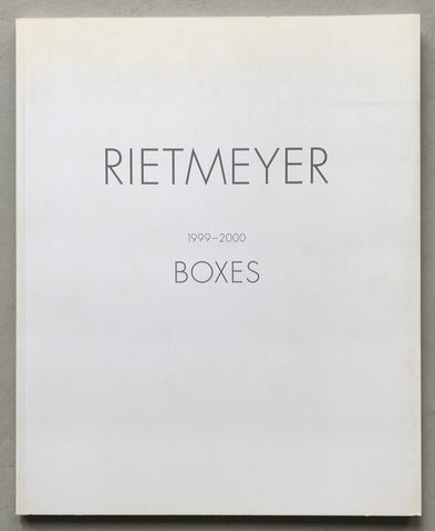 Edition Monica Beck # Rene RIETMEYER , Boxes # 2000, mint--