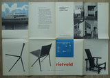 Stedelijk Museum # GERRIT RIETVELD # 1959, folding publication, mint-