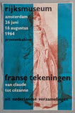 Rijksmuseum # FRANSE TEKENINGEN # poster, 1964, A-
