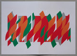 Gemeentemuseum Den Haag # BRIDGET RILEY # invitation, 2016, mint-